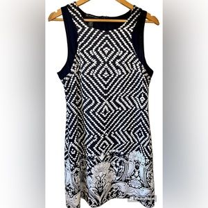 INC Sleeveless Print Dress Size Large